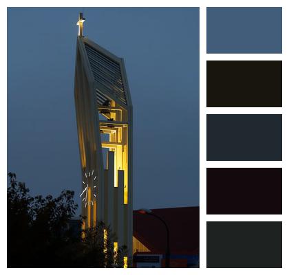 Church Bell Tower Building Image